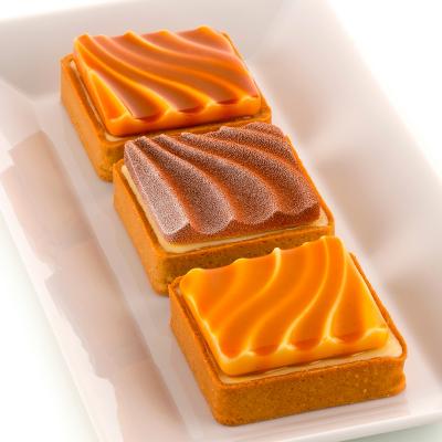 Motllo silicona Kit Tarta Sand x6 8x8 cm