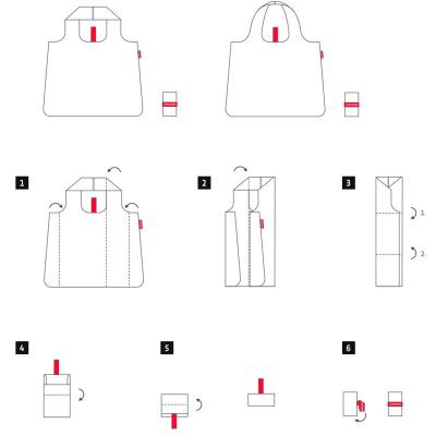 Bossa compra plegable shopper black