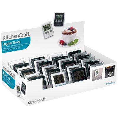 Temporitzador 99 minuts magn�tic negre/plata