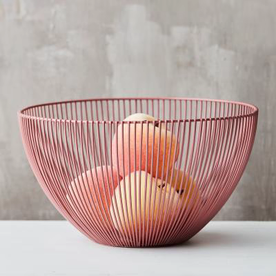 Cistell fruiter met�l�lic