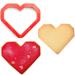Tallador galetes pl�stic Heart