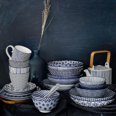 Mug te japon�s Nippon blue 380 ml dots