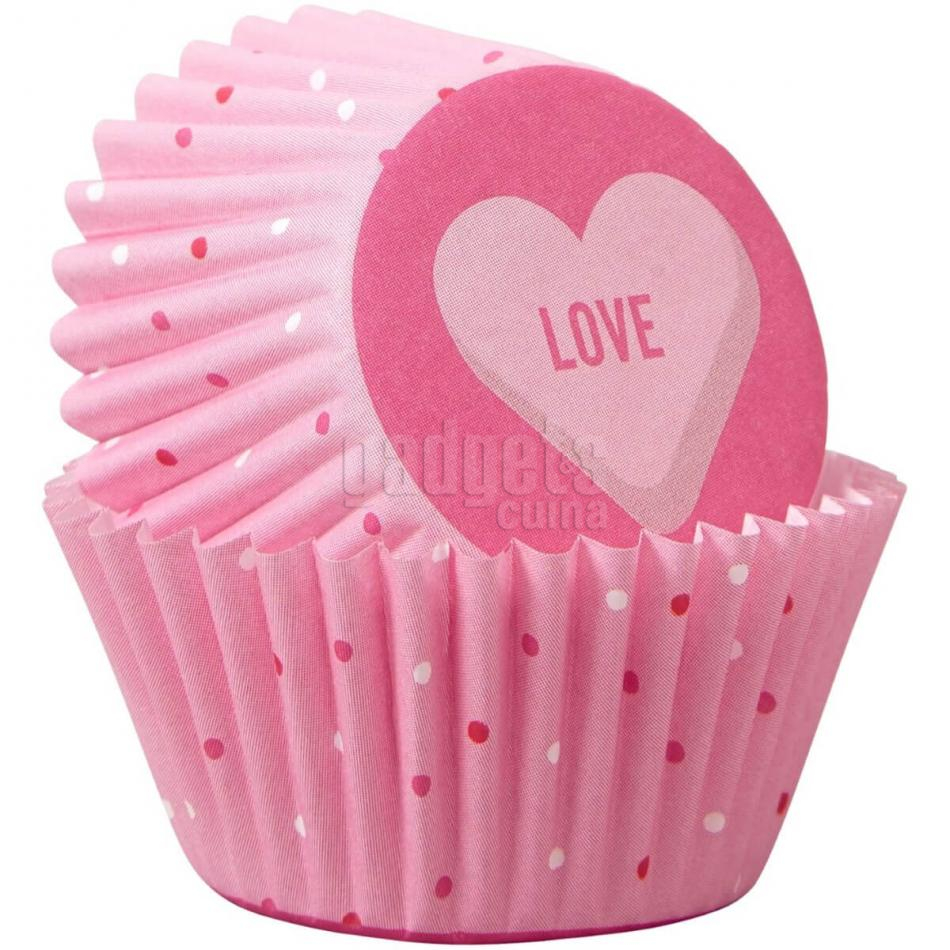 Paper mini cupcakes x100 Love | Gadgets &amp; Cuina