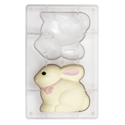 Motllo policarbonat per xocolata Conill