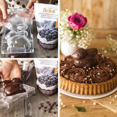 Motllo policarbonat per xocolata Conill