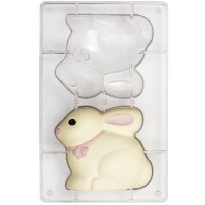 Molde policarbonato para chocolate Conejo