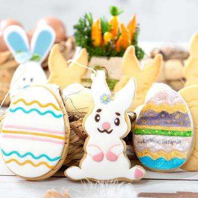 Set 2 talladors galetes pl�stic Conillet i Ou