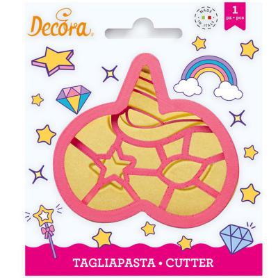 Tallador galetes pl�stic M�scara Unicorn