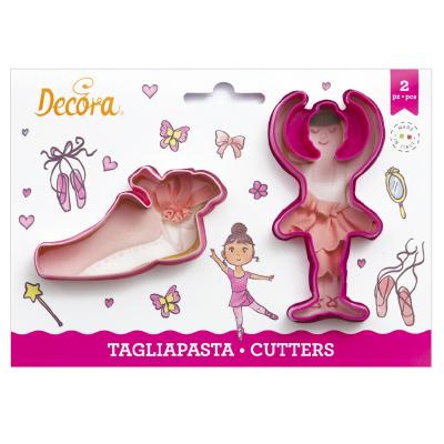 Set 2 talladors galetes pl�stic Ballarina Sabatill