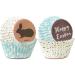 Paper mini cupcakes x100 Pasqua feli