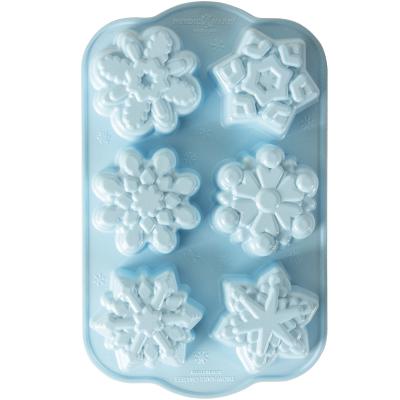 Motllo multicavitat Nordic Ware Floc de Neu