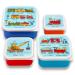Set 4 fiambreras snack Trens