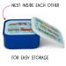 Set 4 fiambreras snack Trens