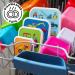 Set 4 fiambreras snack Trens