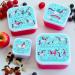 Set 4 fiambreras snack Unicorns