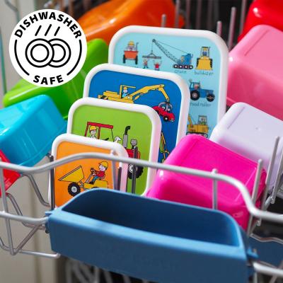 Set 4 fiambreras snack Trucks