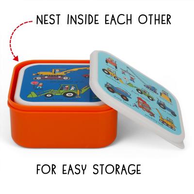 Set 4 fiambreras snack Trucks