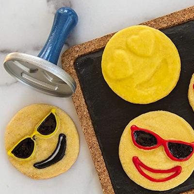 Set 3 segells galetes Emoji Cookie Nordic Ware
