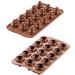 Motllo bombons silicona 3D Choco Tree x15