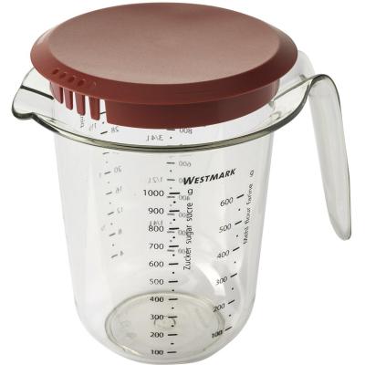 Gerra mesuradora amb tapa 1 L