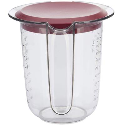 Gerra mesuradora amb tapa 1 L