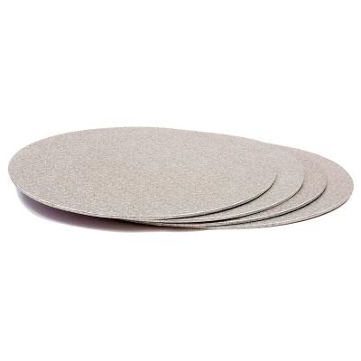Base para pasteles redonda plata 3 mm