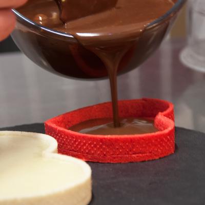 Anell tarta perforat De buyer cor