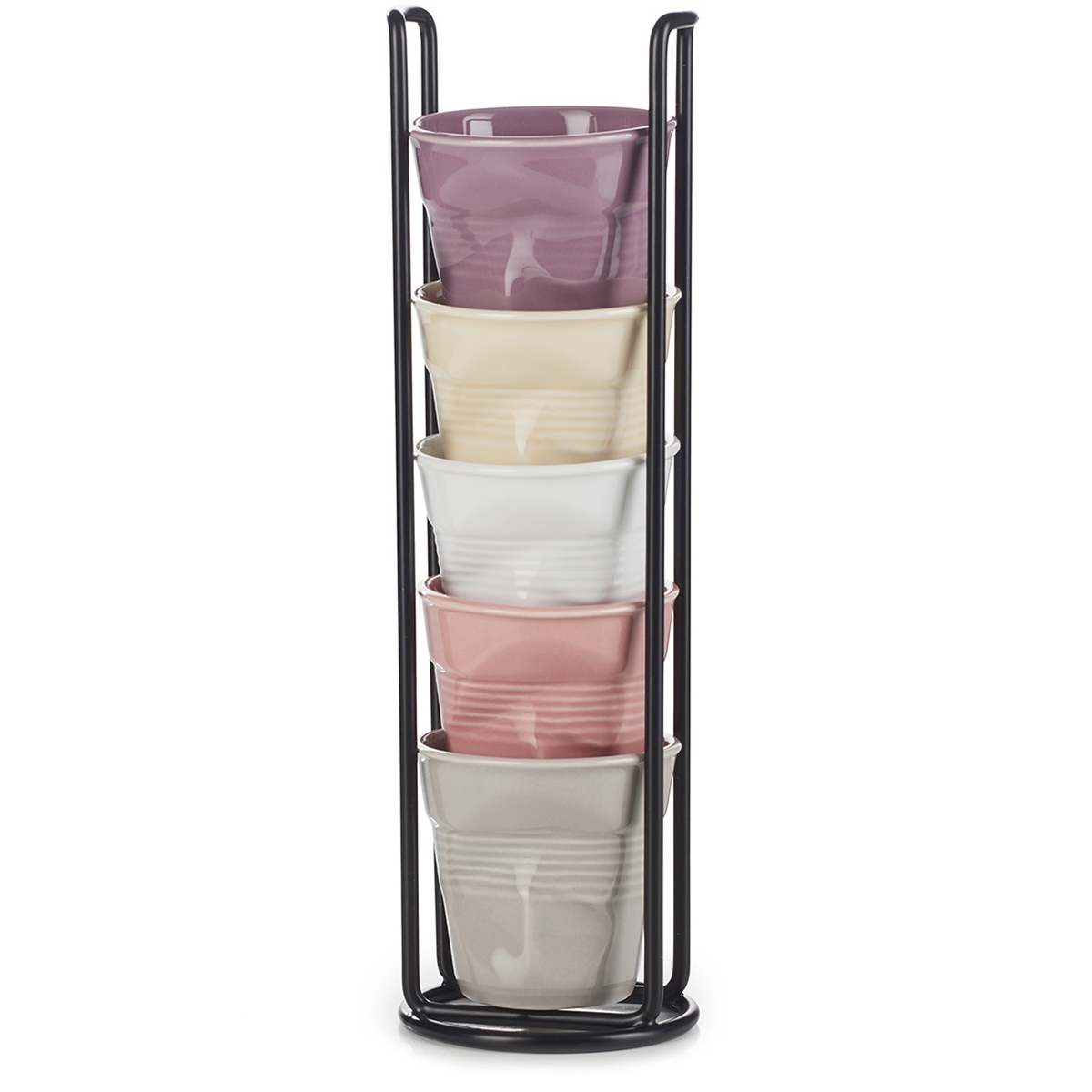 Lot De 6 Tasses à Expresso Revol - Multicolore, Fabrication Française, Céramique