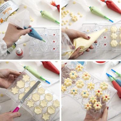 Motllo policarbonat per bombons Flores x15