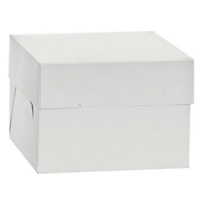 Caixa per pastissos blanca 26x26x15 cm