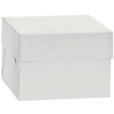 Caixa per pastissos blanca 30,5x30,5x15 cm