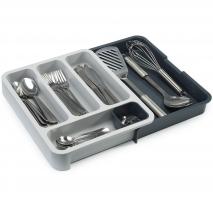 Organizador cubiertos extensible DrawerStore gris