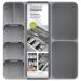 Organitzador coberts DrawerStore gris