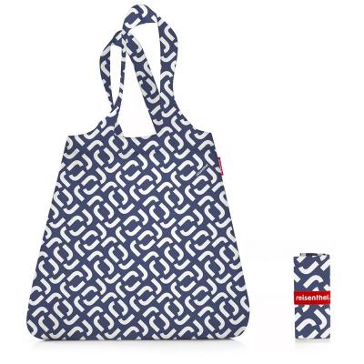 Bossa compra plegable shopper Signature navy