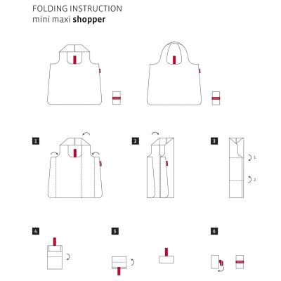 Bossa compra plegable shopper Signature navy