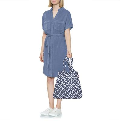 Bossa compra plegable shopper Signature navy