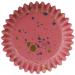 Paper cupcakes metal.litzats x30 taques rosa or