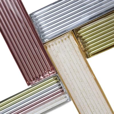 Set 16 espelmes aniversari extra llargues or 18 cm