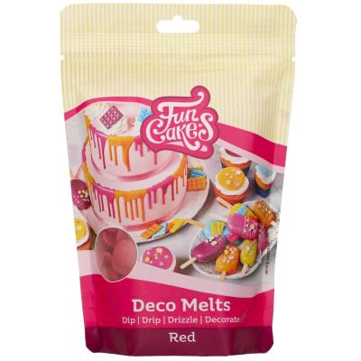 Deco Melts Funcakes 250 gr Vermell