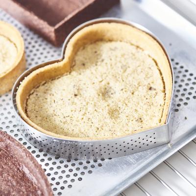 Anell tarta perforat De buyer cor