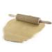 Corr� amb patr� gravat Hexa fusta 39 cm