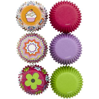 Paper mini cupcakes x150 multi rosa