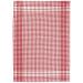 Drap de cuina 100% cot Petits Carreaux vermell