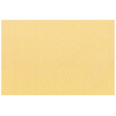 Estovalla individual 30x45 cm Chevron groc