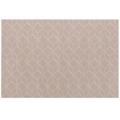 Estovalla individual 30x45 cm Cubes taupe