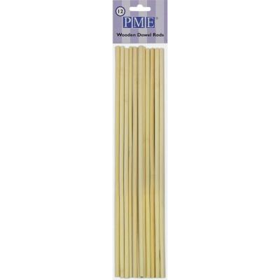 Set 12 pals de bamb suport pastissos