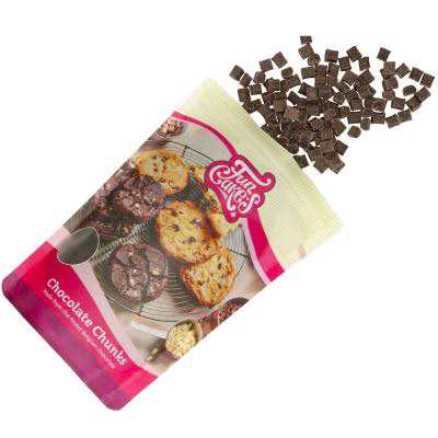 Pepites de xocolata negre Funcakes 350 g