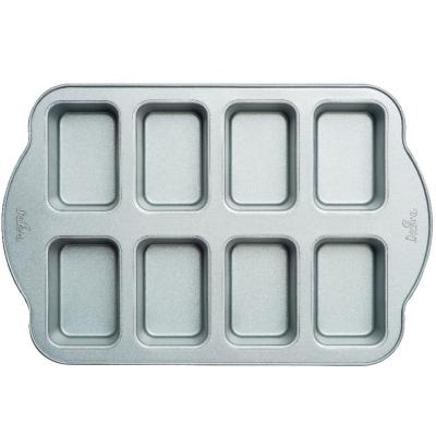 Motllo antiadherent mini plum cakes 8 cavitats