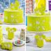 Set 2 talladors galetes pl�stic Baby i cotxet