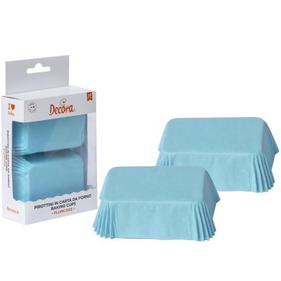 Paper plum cake x36 8x5x3 cm blau clar